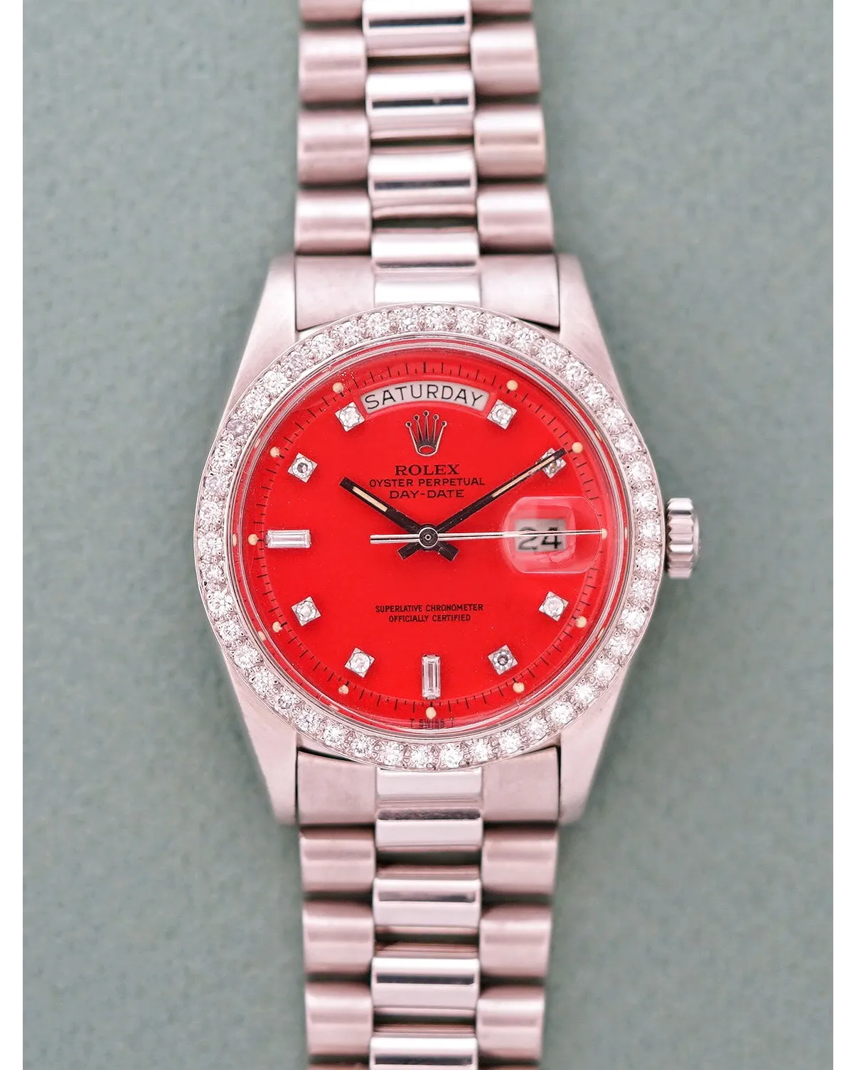 Rolex Day Date "Coral Stella" Ref. 1804