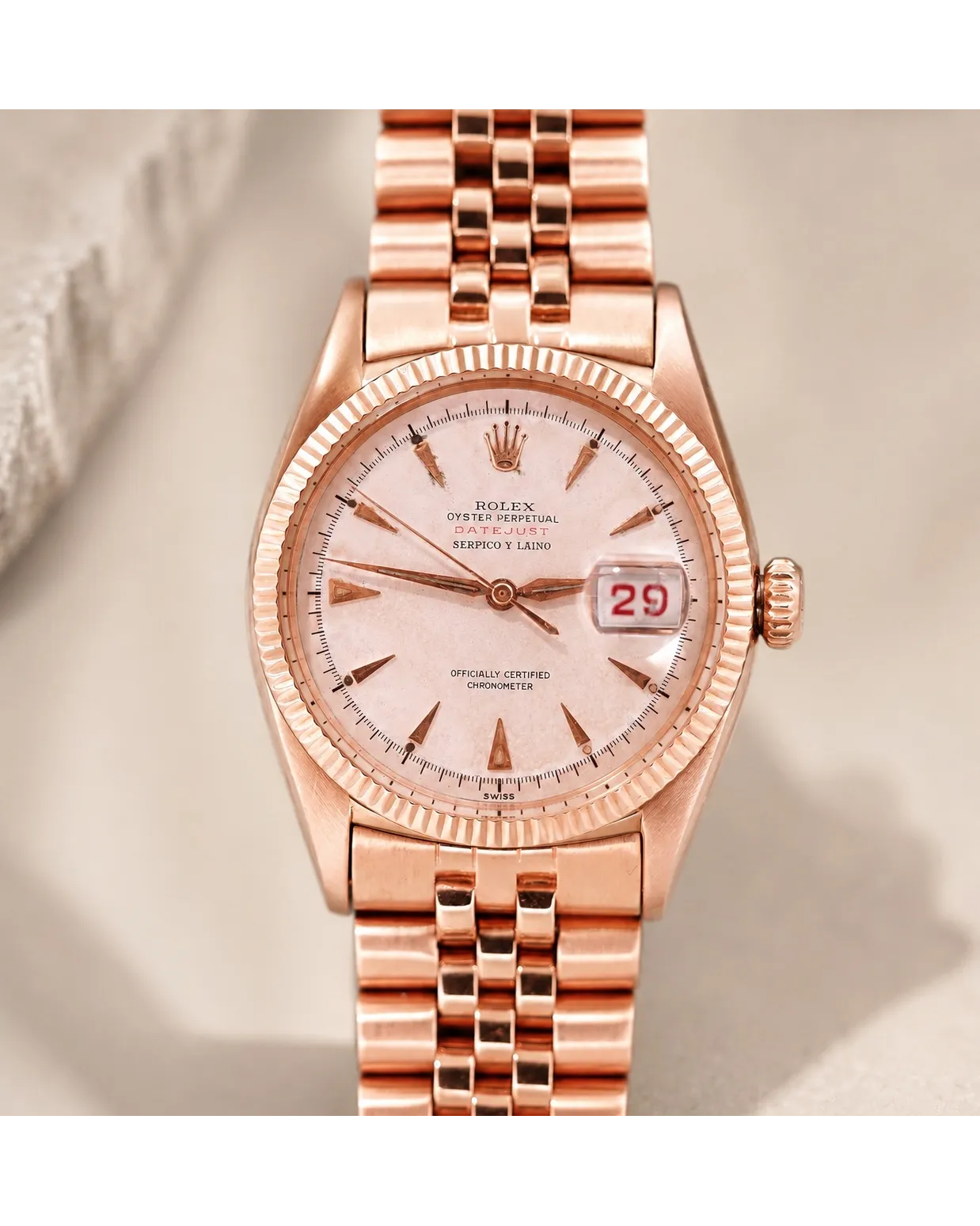 Rolex Datejust Serpico Y Laino